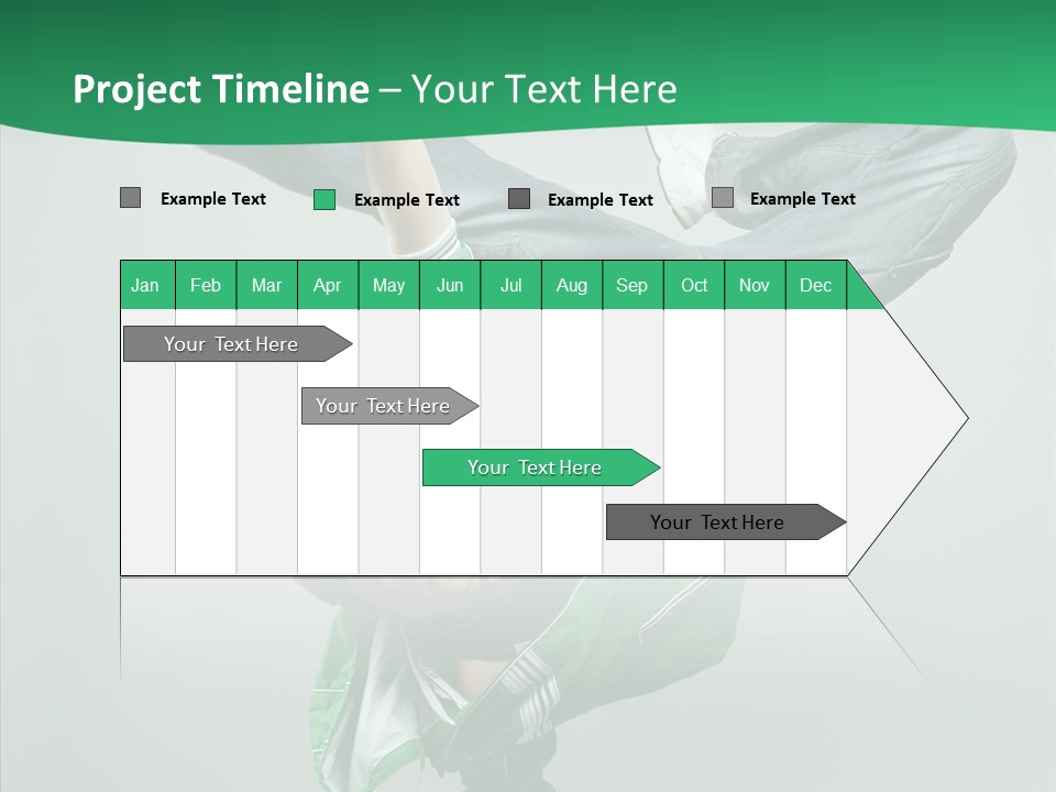 Beautiful Man Dance PowerPoint Template