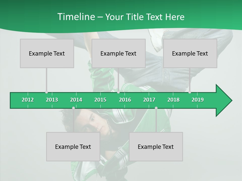 Beautiful Man Dance PowerPoint Template