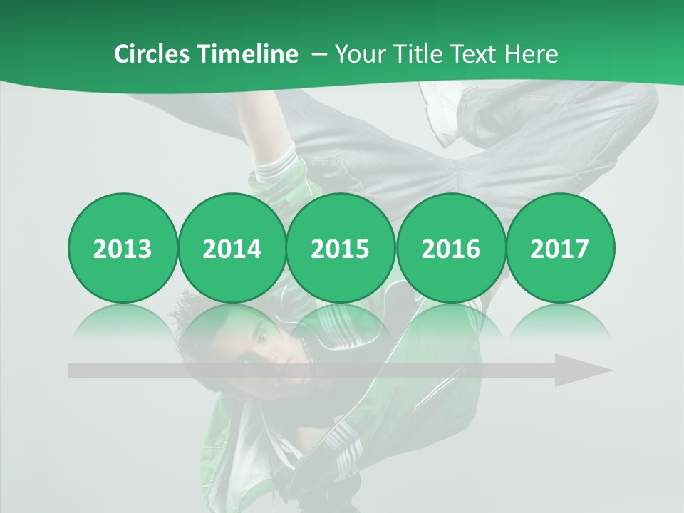 Beautiful Man Dance PowerPoint Template