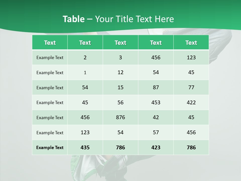 Beautiful Man Dance PowerPoint Template