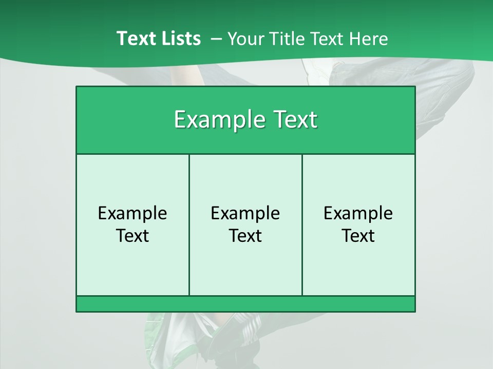 Beautiful Man Dance PowerPoint Template