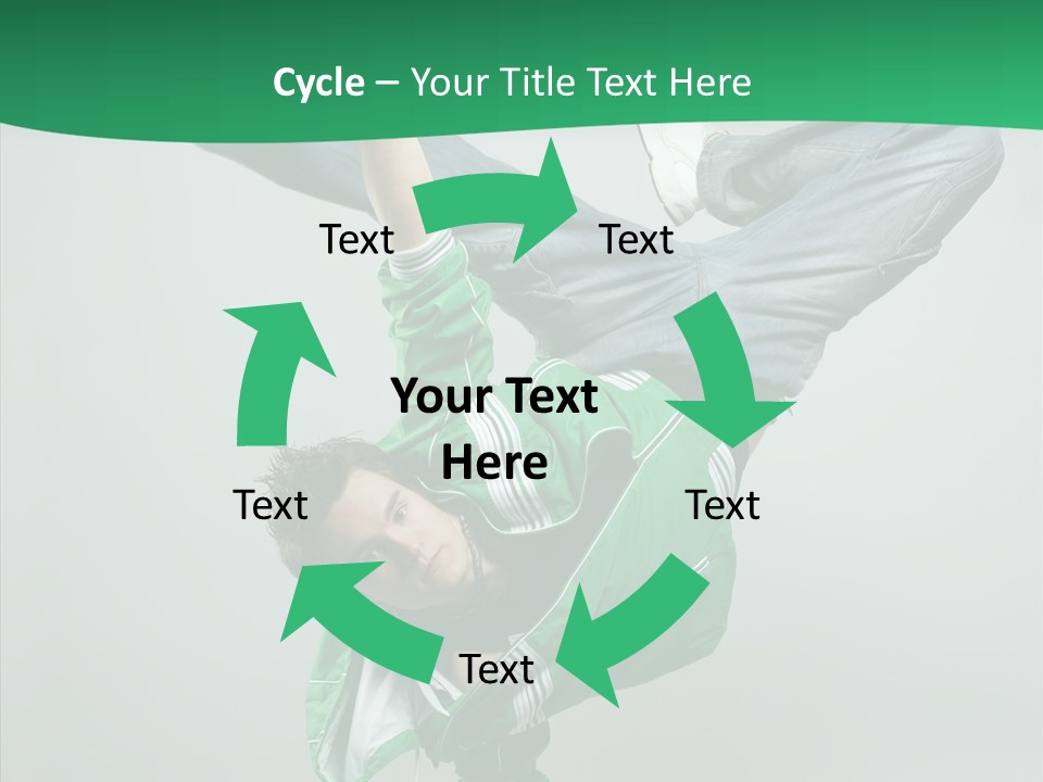 Beautiful Man Dance PowerPoint Template