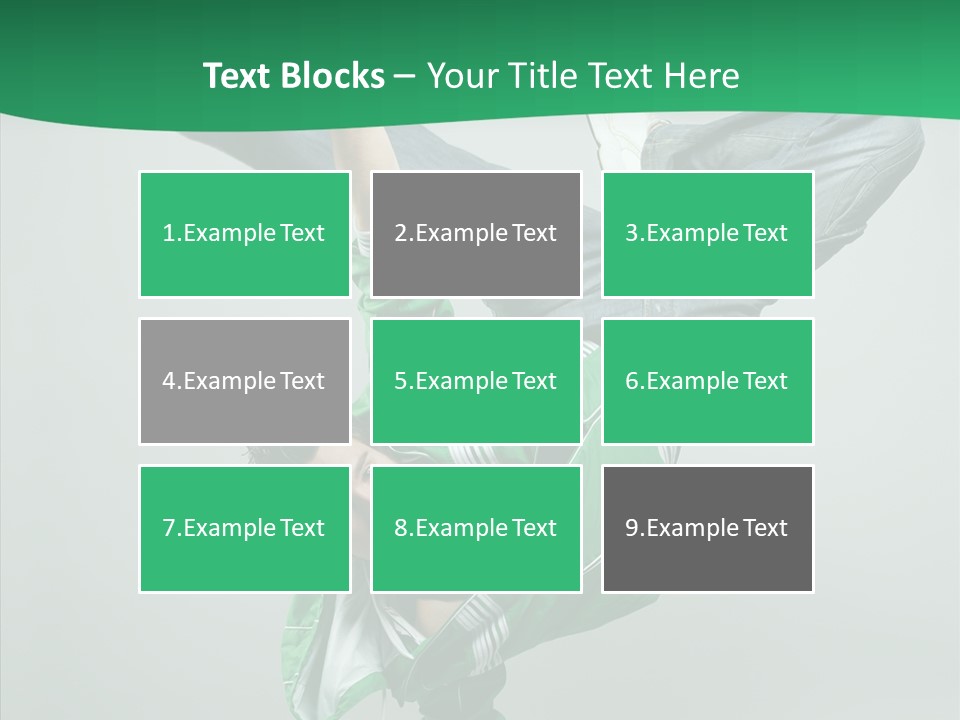 Beautiful Man Dance PowerPoint Template