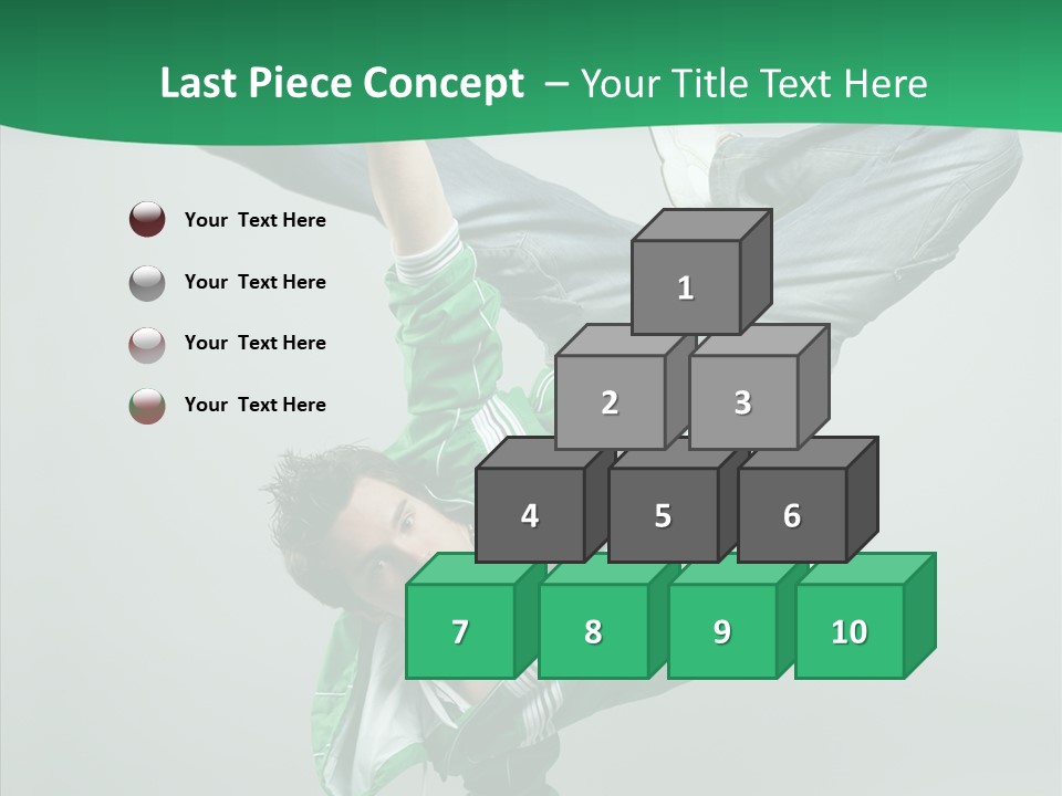 Beautiful Man Dance PowerPoint Template