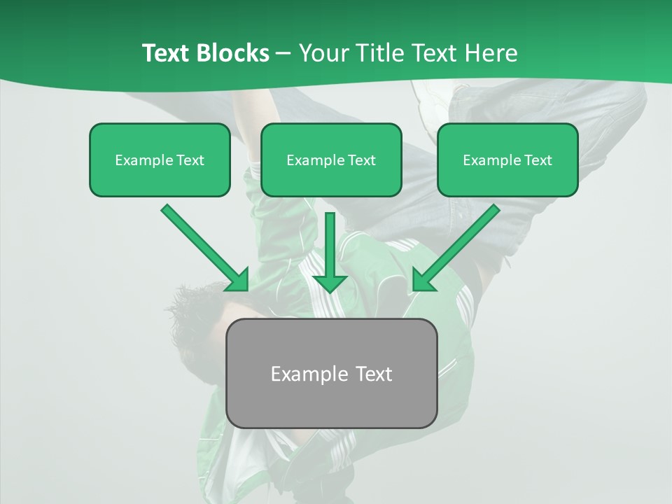 Beautiful Man Dance PowerPoint Template