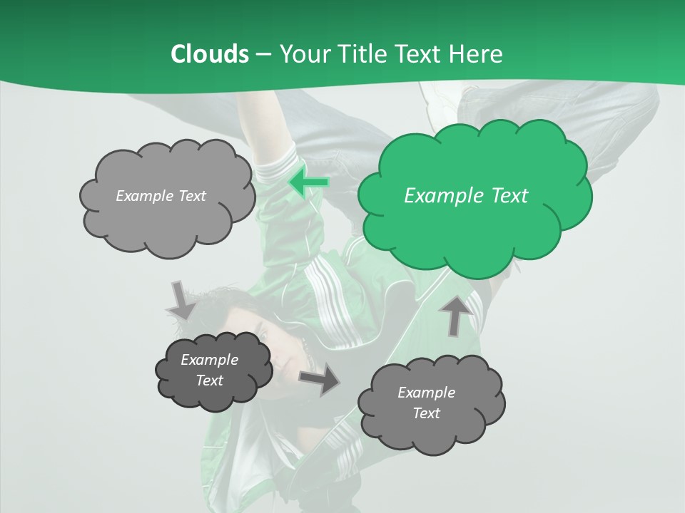 Beautiful Man Dance PowerPoint Template