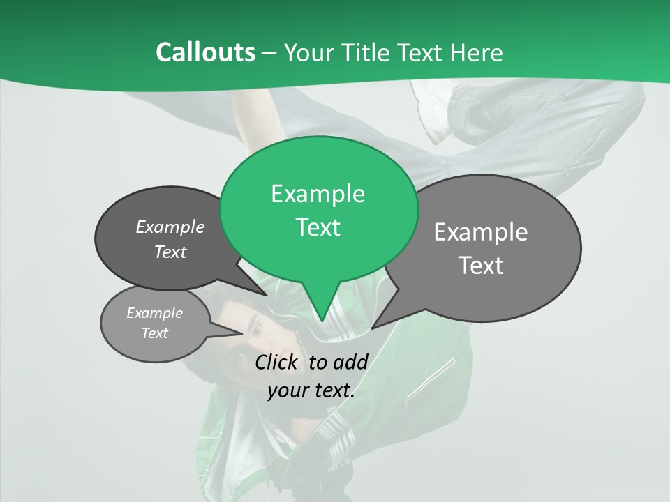 Beautiful Man Dance PowerPoint Template