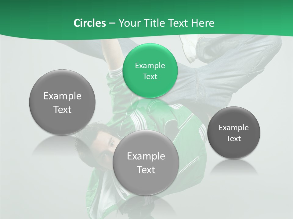 Beautiful Man Dance PowerPoint Template