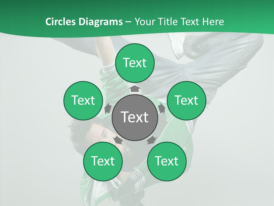 Beautiful Man Dance PowerPoint Template