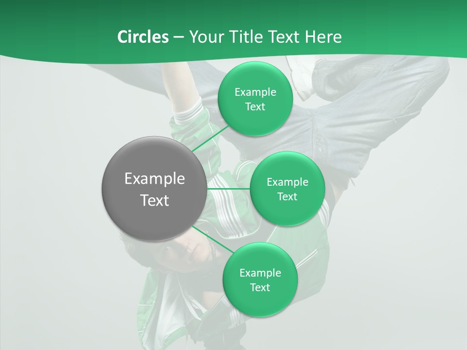 Beautiful Man Dance PowerPoint Template