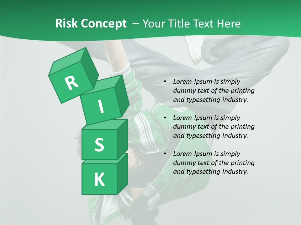 Beautiful Man Dance PowerPoint Template