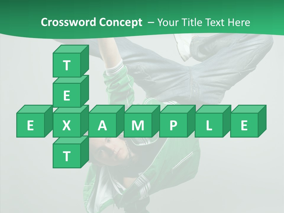 Beautiful Man Dance PowerPoint Template