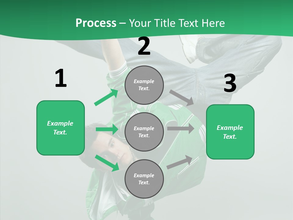 Beautiful Man Dance PowerPoint Template