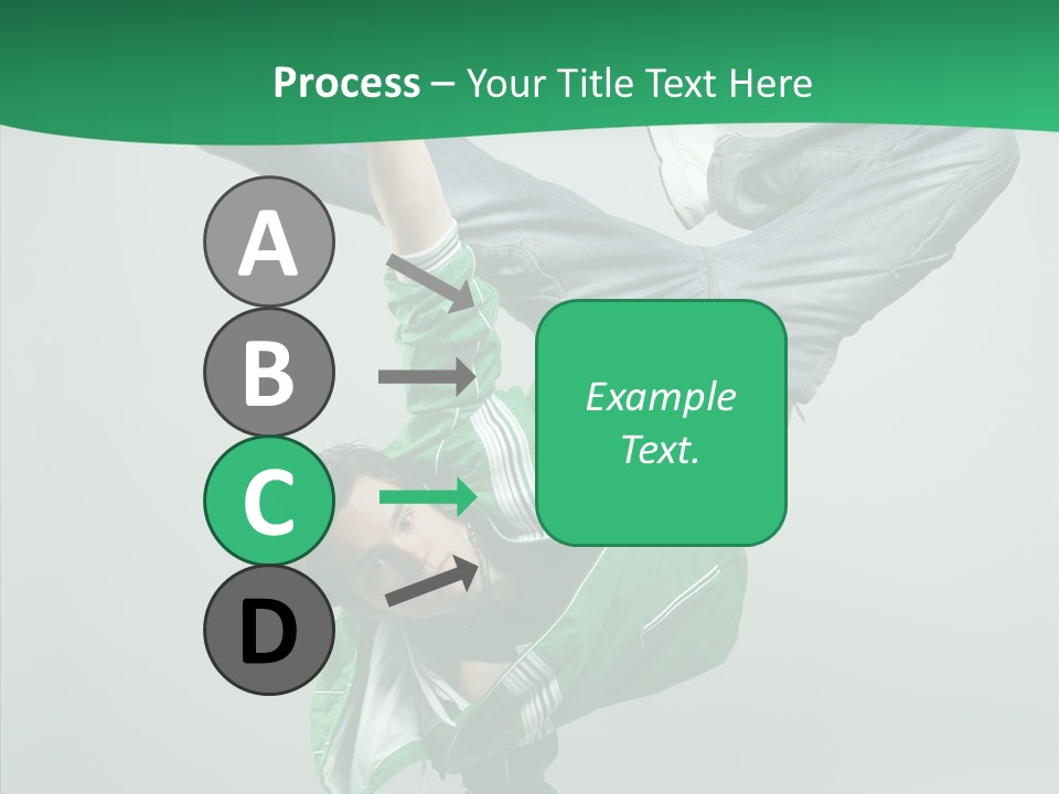 Beautiful Man Dance PowerPoint Template