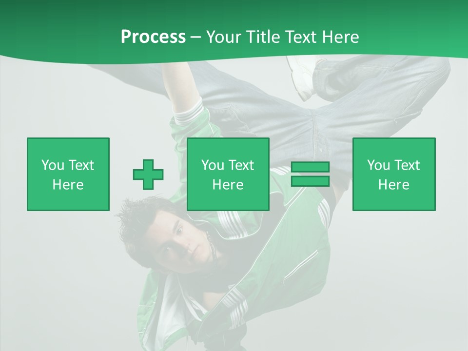 Beautiful Man Dance PowerPoint Template