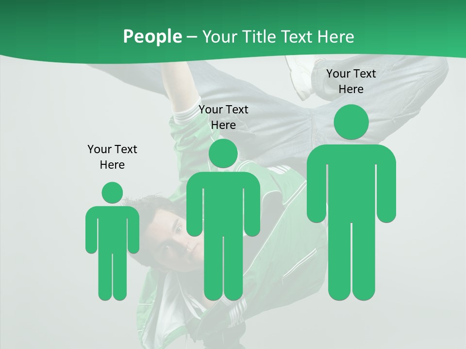 Beautiful Man Dance PowerPoint Template