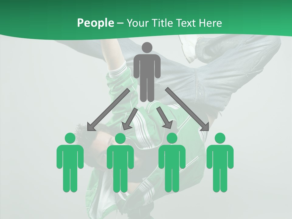 Beautiful Man Dance PowerPoint Template