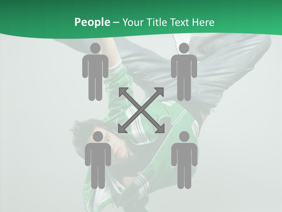 Beautiful Man Dance PowerPoint Template