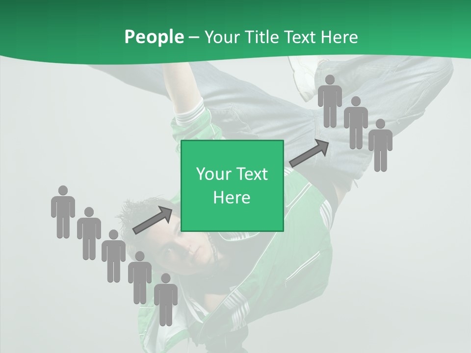 Beautiful Man Dance PowerPoint Template