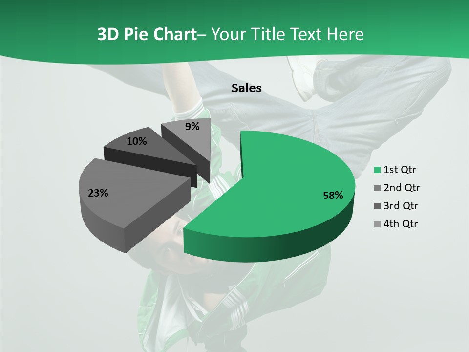 Beautiful Man Dance PowerPoint Template