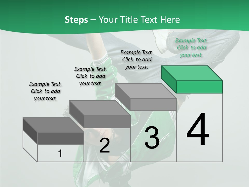 Beautiful Man Dance PowerPoint Template