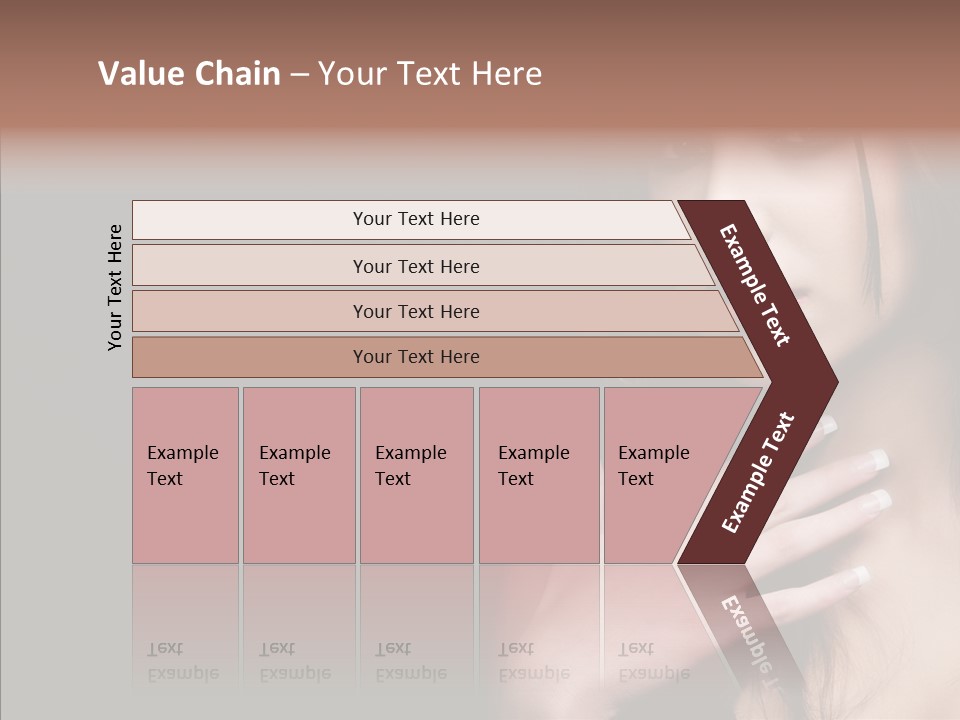 Posing Attractive People PowerPoint Template
