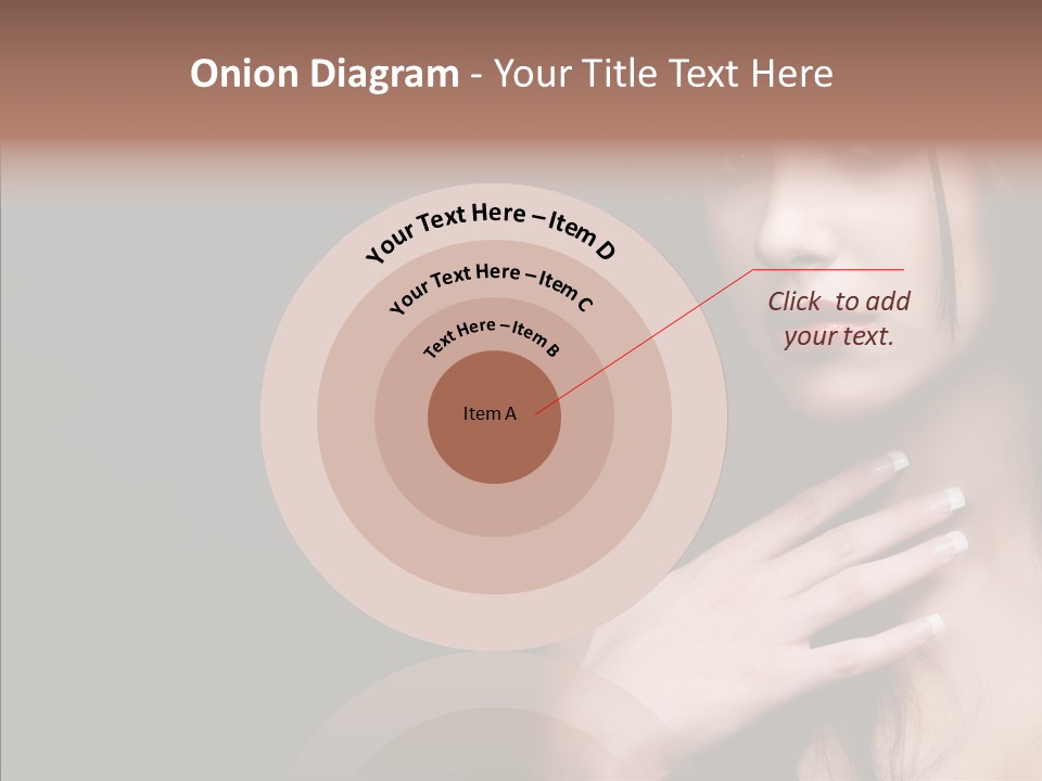 Posing Attractive People PowerPoint Template