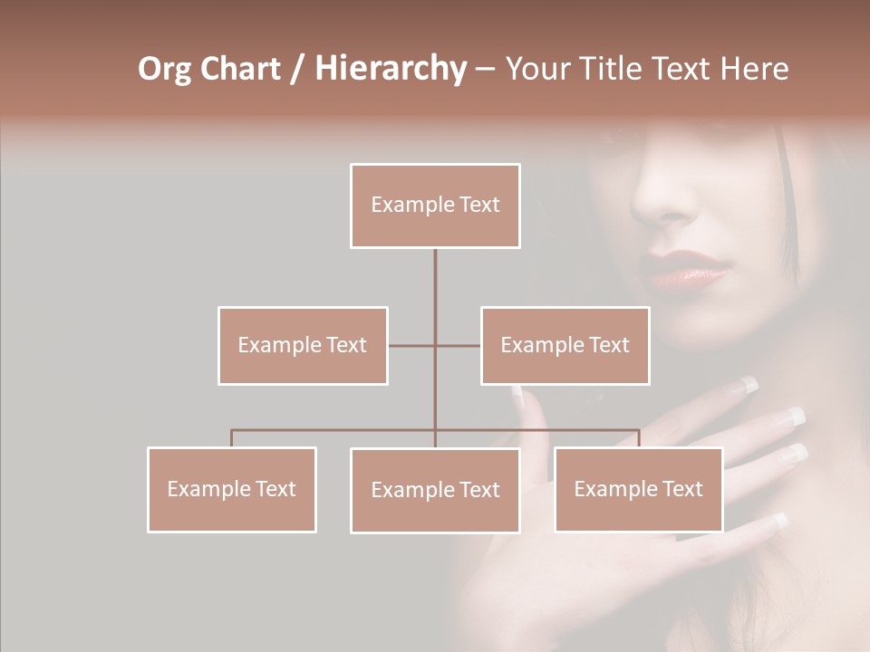 Posing Attractive People PowerPoint Template