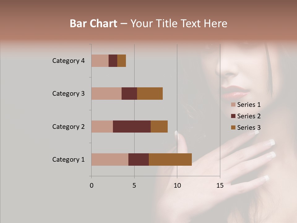 Posing Attractive People PowerPoint Template