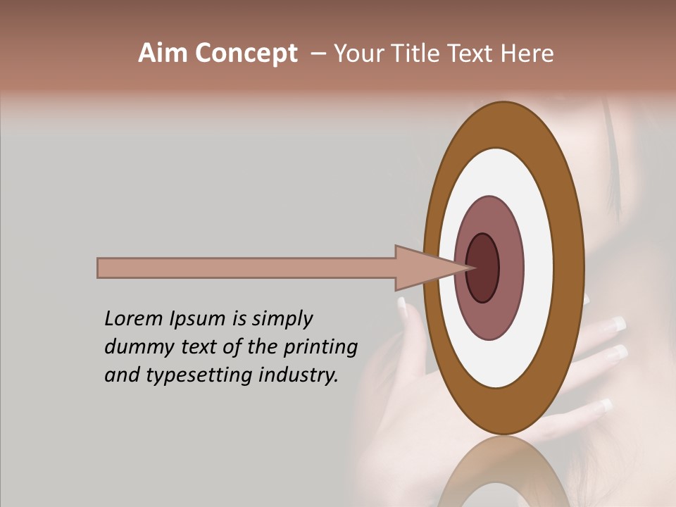 Posing Attractive People PowerPoint Template