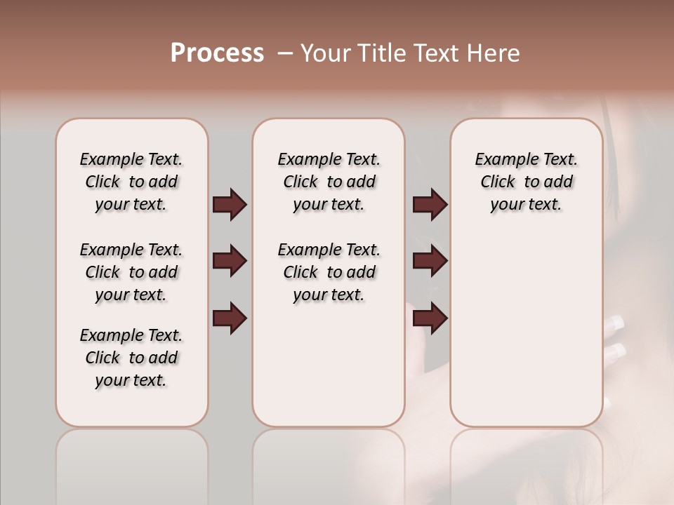 Posing Attractive People PowerPoint Template