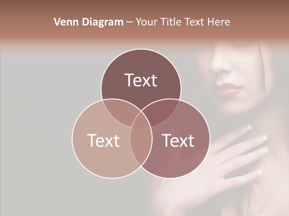 Posing Attractive People PowerPoint Template