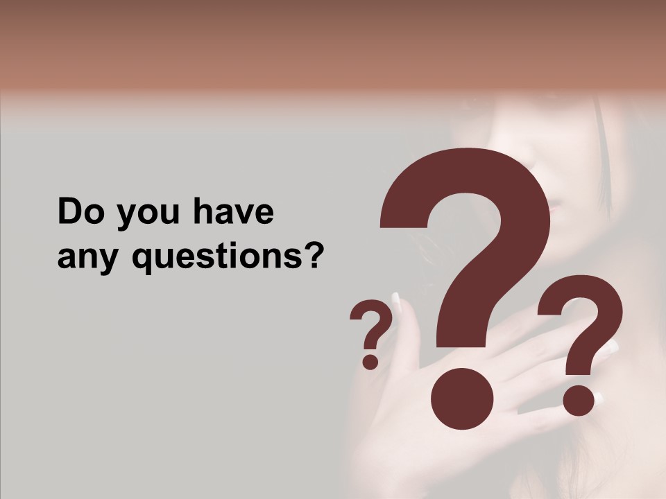 Posing Attractive People PowerPoint Template