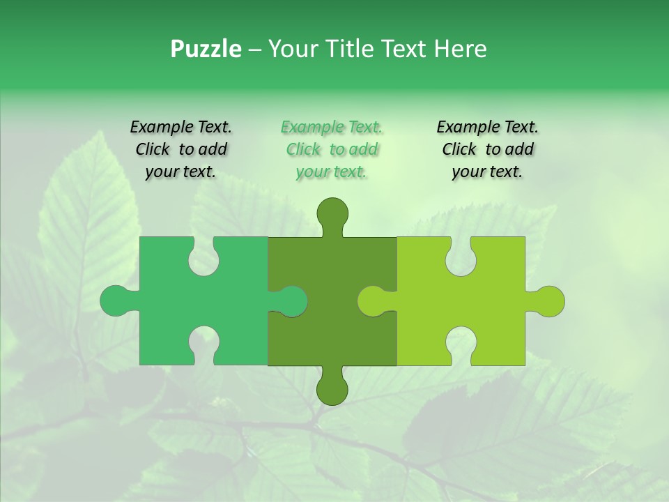 Burgeon Environment Gardening PowerPoint Template