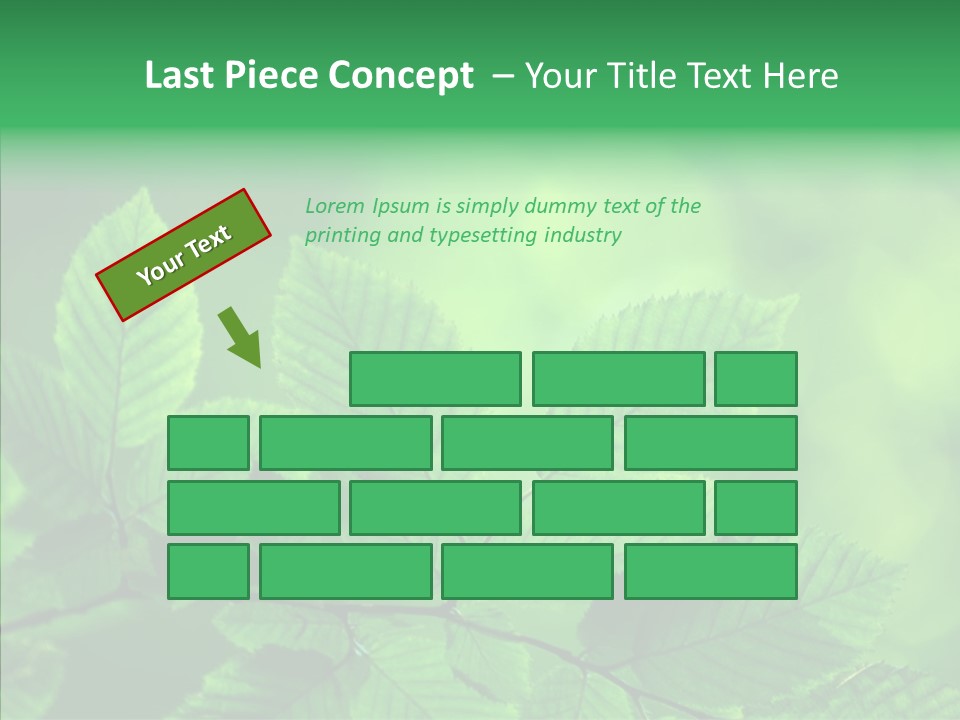 Burgeon Environment Gardening PowerPoint Template