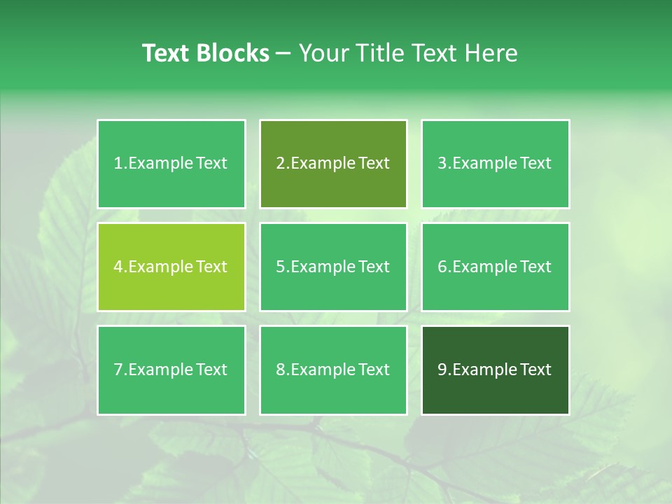 Burgeon Environment Gardening PowerPoint Template