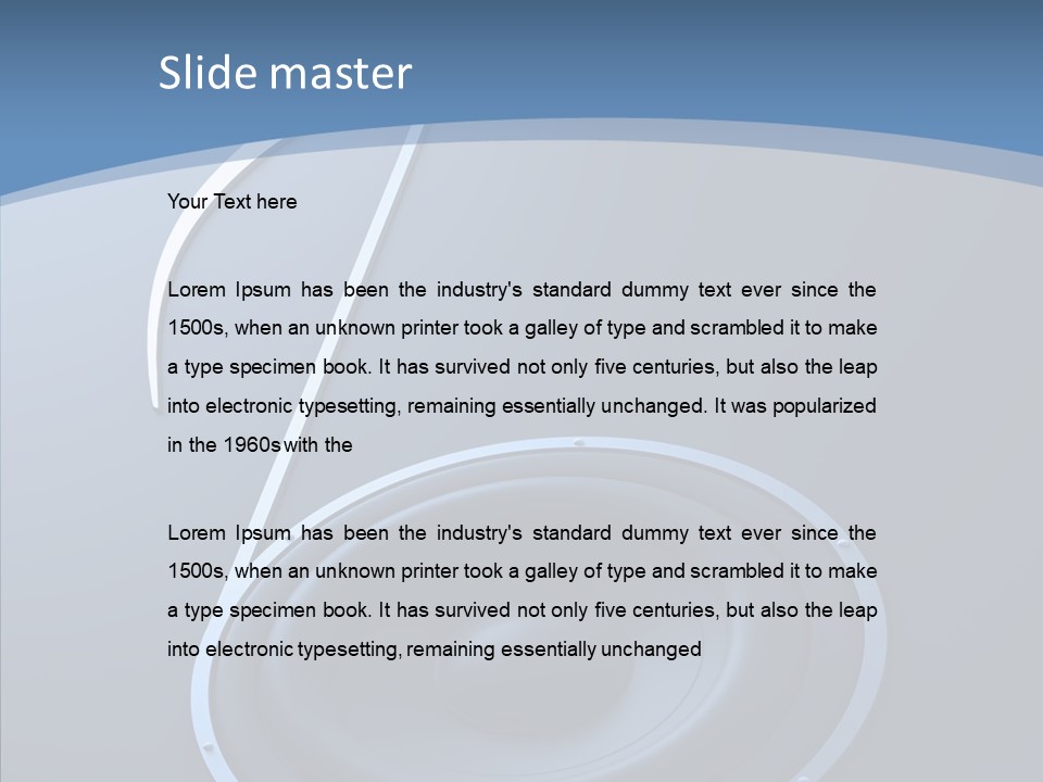 Loud Volume Radio PowerPoint Template