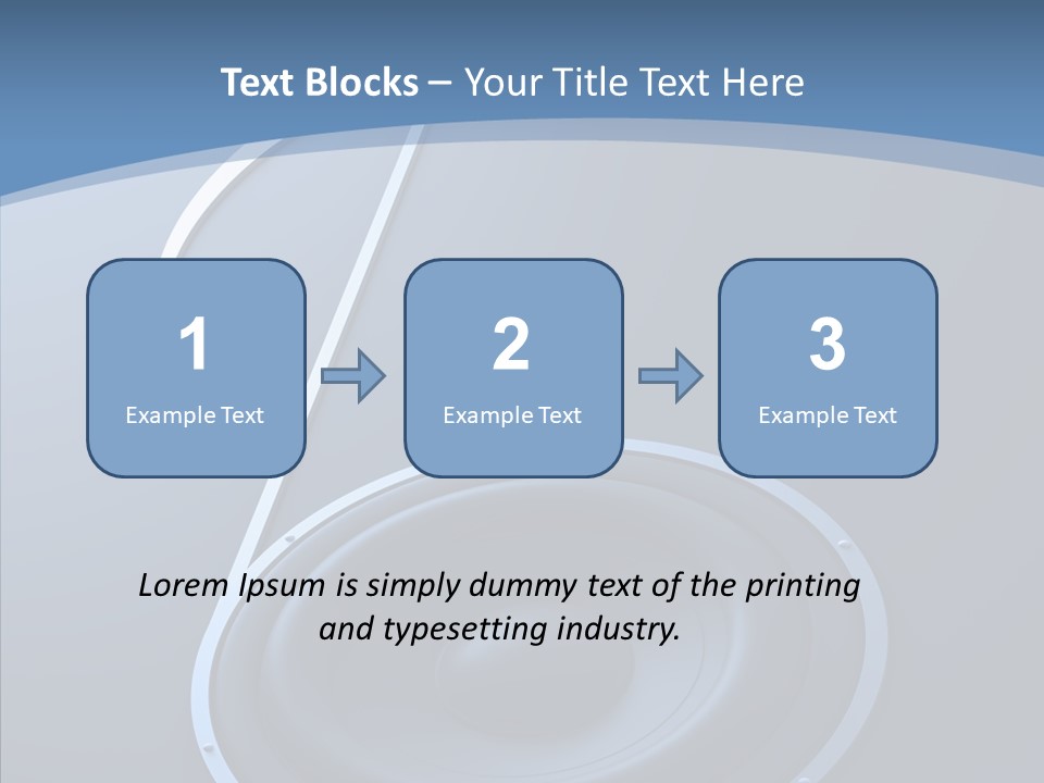 Loud Volume Radio PowerPoint Template