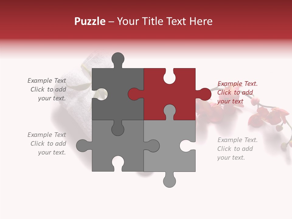 Massage Bath Wellness PowerPoint Template