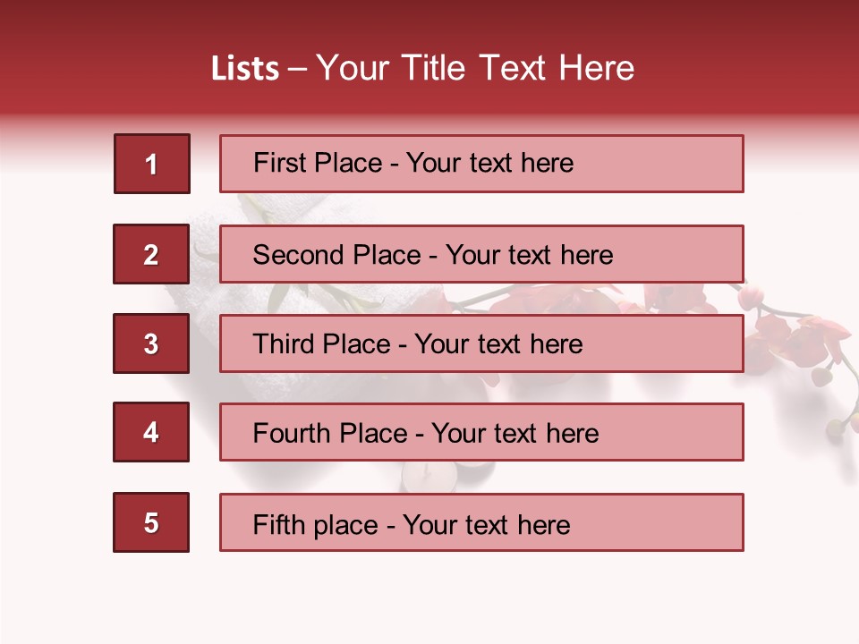 Massage Bath Wellness PowerPoint Template