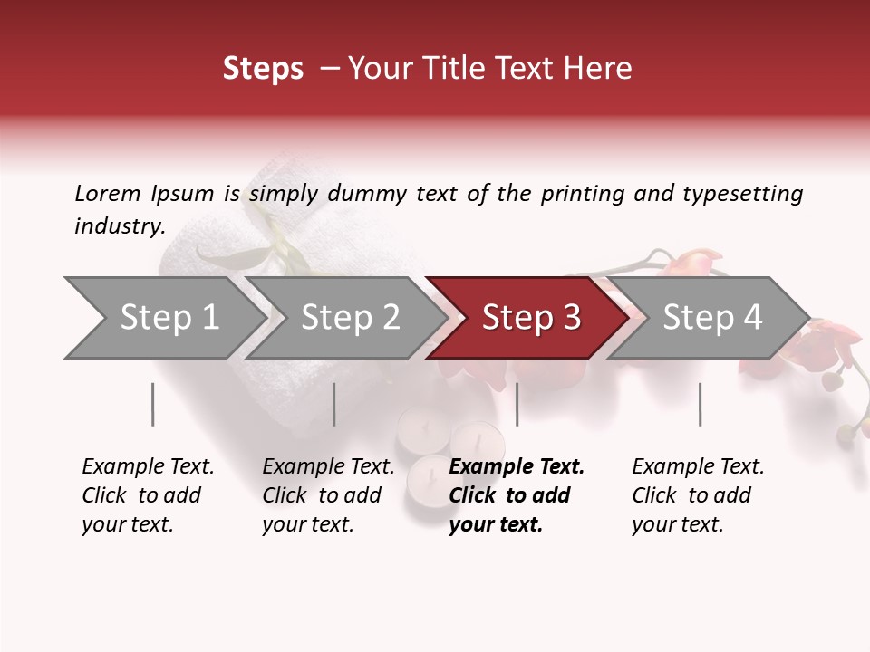 Massage Bath Wellness PowerPoint Template