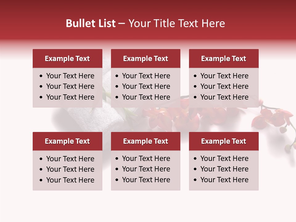 Massage Bath Wellness PowerPoint Template