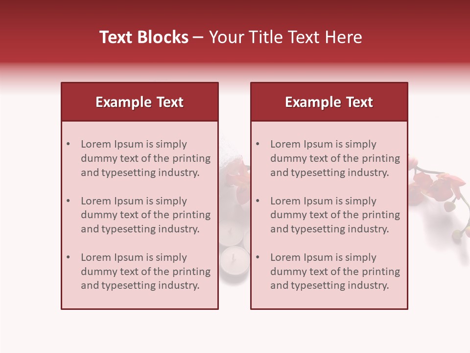 Massage Bath Wellness PowerPoint Template