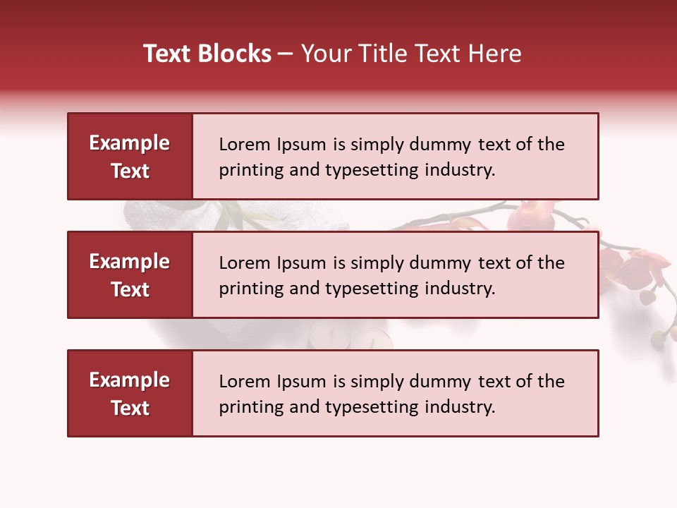 Massage Bath Wellness PowerPoint Template