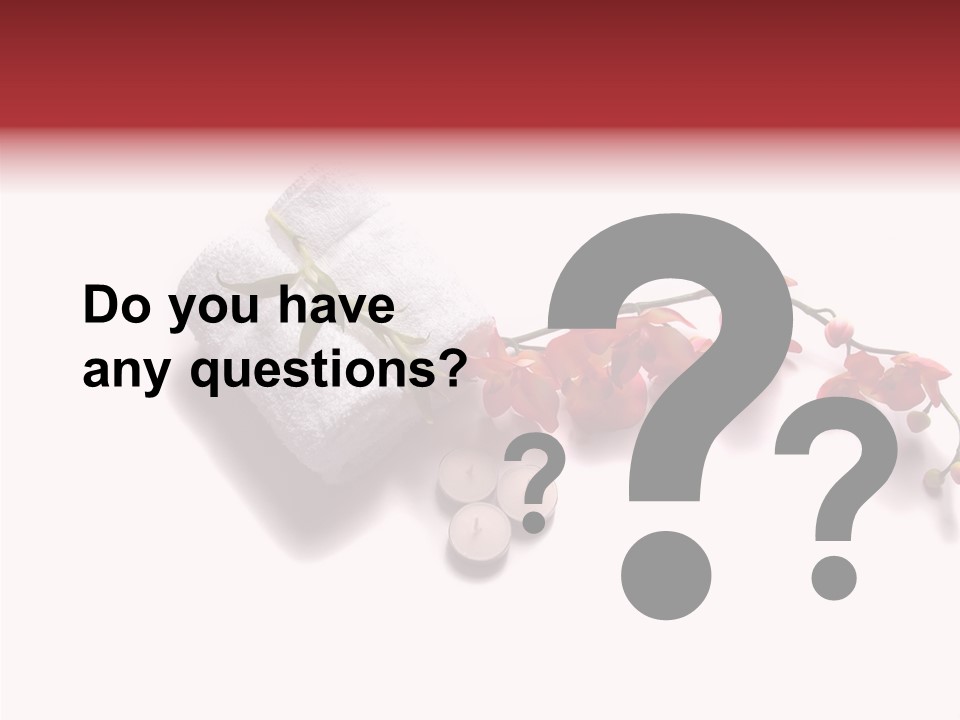 Massage Bath Wellness PowerPoint Template