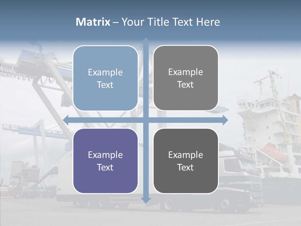 Highway Travel Business PowerPoint Template