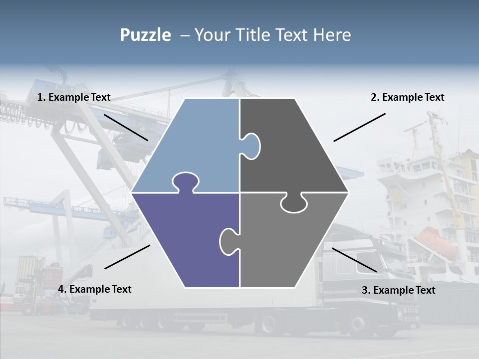 Highway Travel Business PowerPoint Template