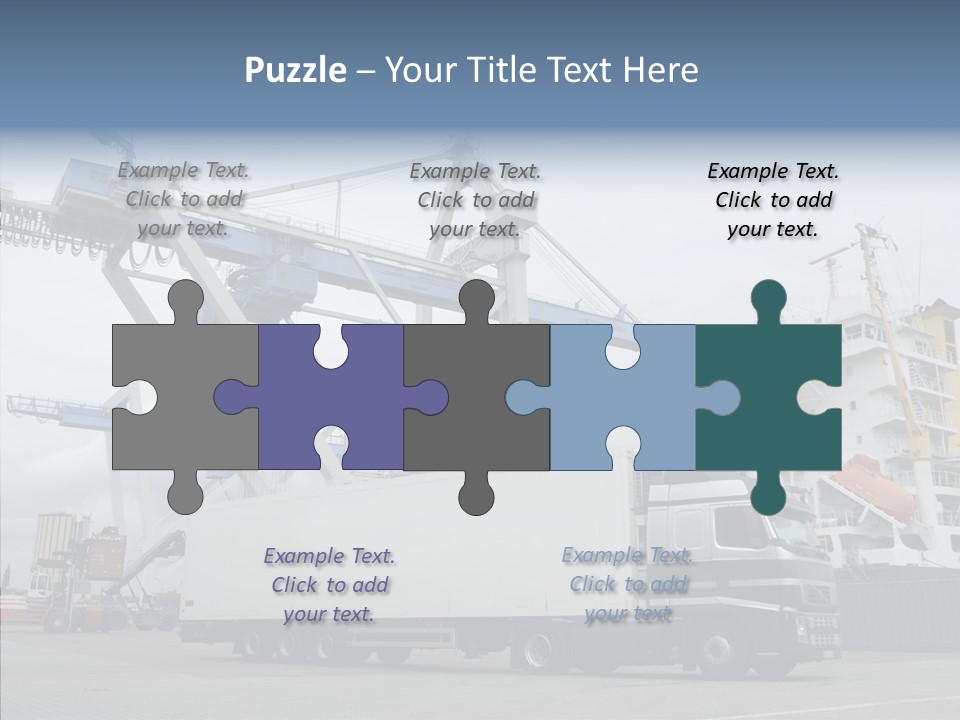 Highway Travel Business PowerPoint Template