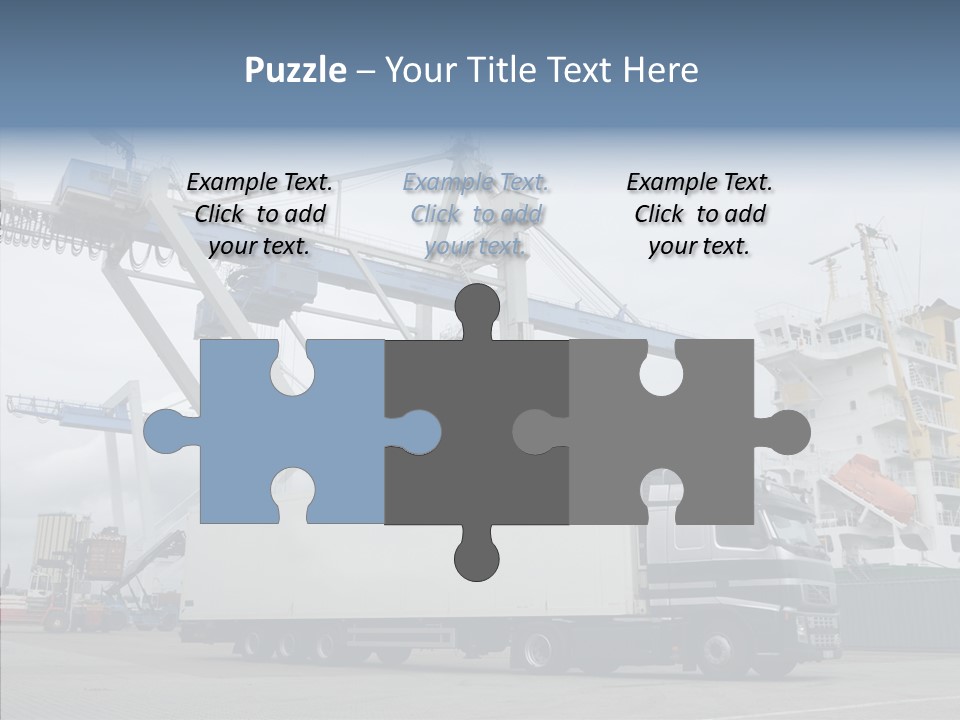 Highway Travel Business PowerPoint Template