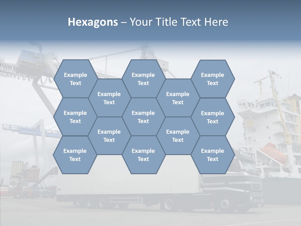 Highway Travel Business PowerPoint Template
